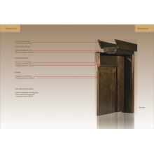 Образец инженерных деревянные двери (ED01-ED020)